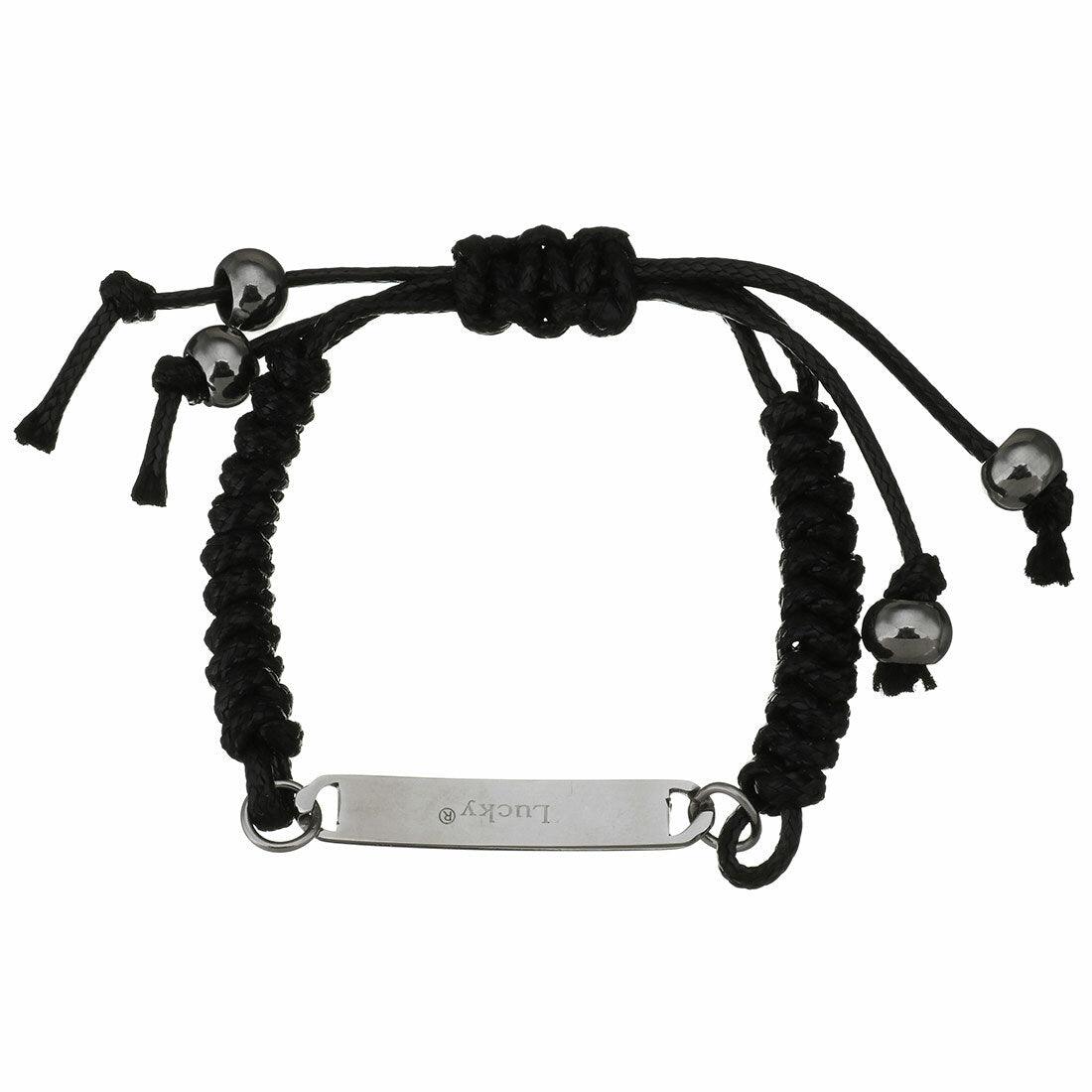 Kirurginteräksinen rannekoru, Relaxed Black Bracelet