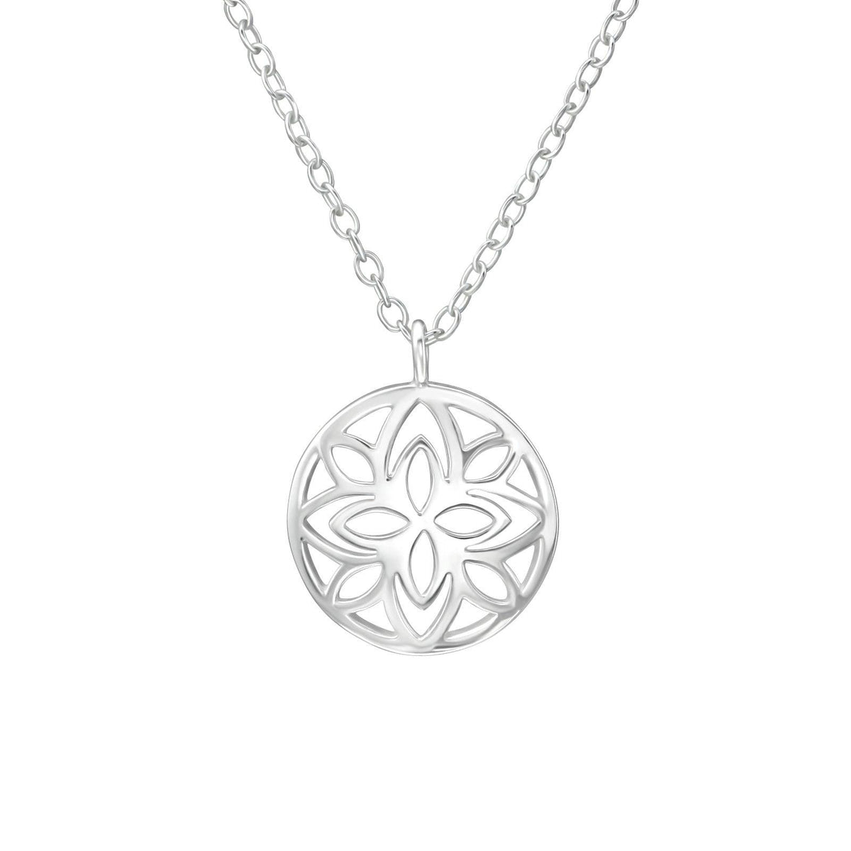 Hopeinen kaulakoru, Snowflake Lace