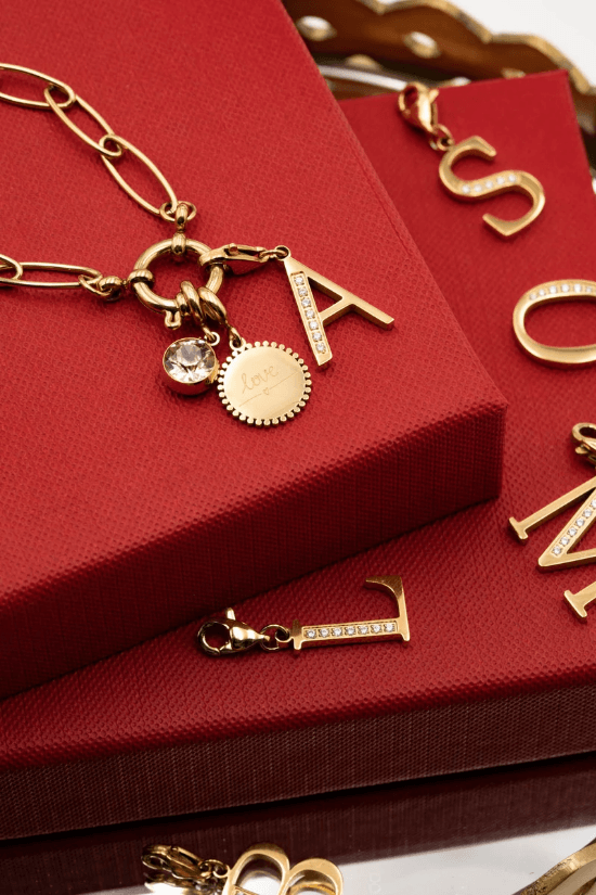 Mascot/pendant, BOHM PARIS|Lockie Charm Cassy nuances neutres