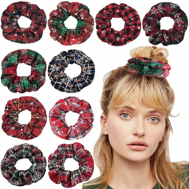 Jouluscrunchie|SUGAR SUGAR, Christmas Scrunchie in Blue