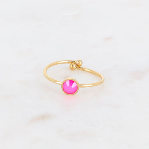 Sormus, BOHM PARIS|Bague Ally -electric pink