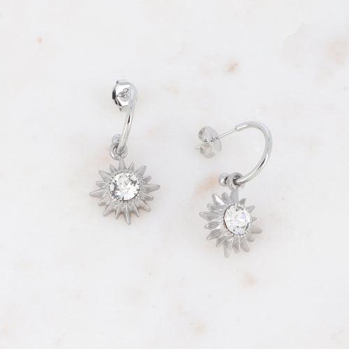 Korvakorut, BOHM PARIS|Boucles Soleil Rhodium -clair