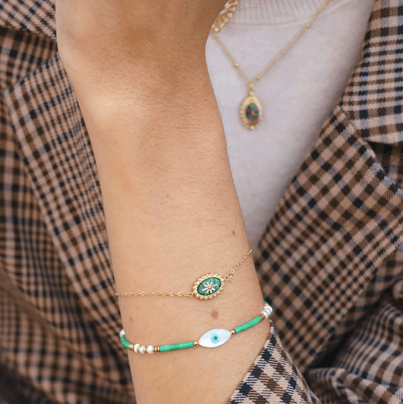 Bracelet, BOHM PARIS|Bracelet Malina -blue sand