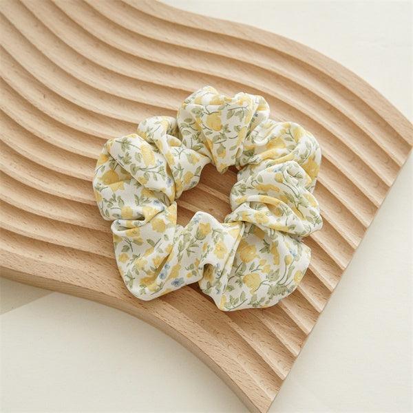 Scrunchie|SUGAR SUGAR, Autumn Flowers -kukallinen hiusdonitsi