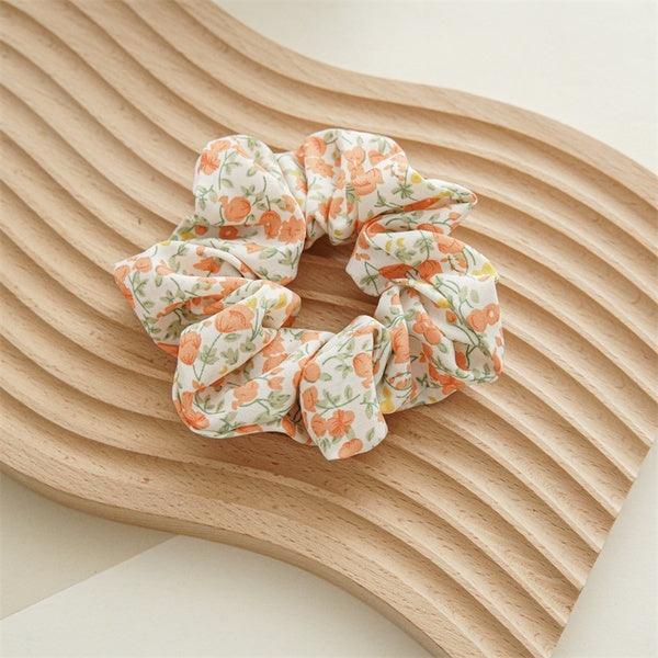 Scrunchie|SUGAR SUGAR, Autumn Flowers -kukallinen hiusdonitsi