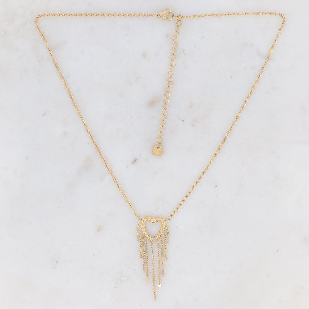 Kaulakoru, BOHM PARIS|Collier Coeur -sydänkaulakoru ketjuin (kulta)