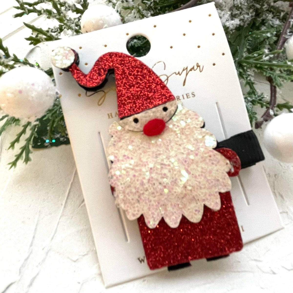 Hiuspinni|SUGAR SUGAR, Santa Claus -joulupukki hiuskoru