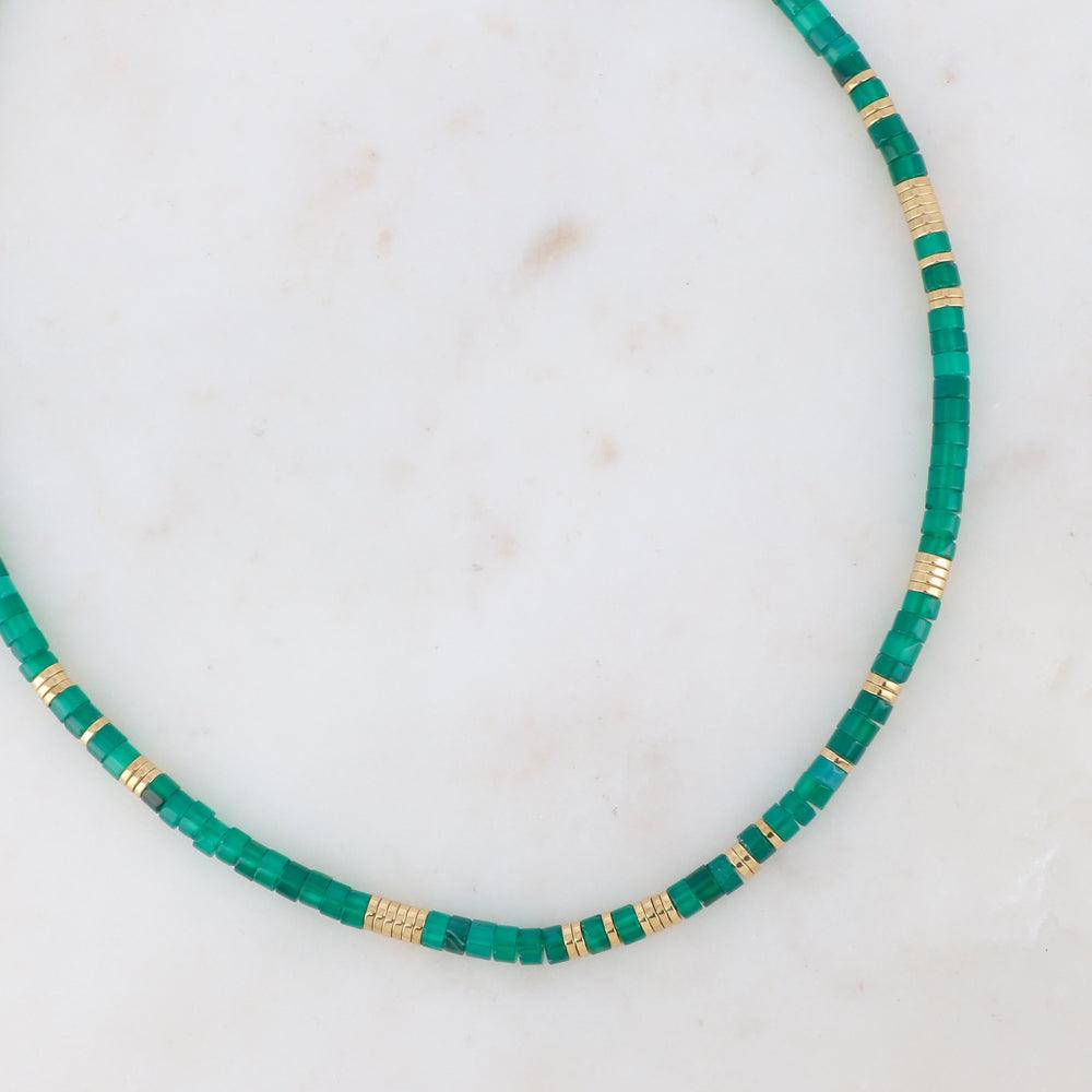 Kaulakoru, BOHM PARIS|Collier Olivine -akaattikaulakoru