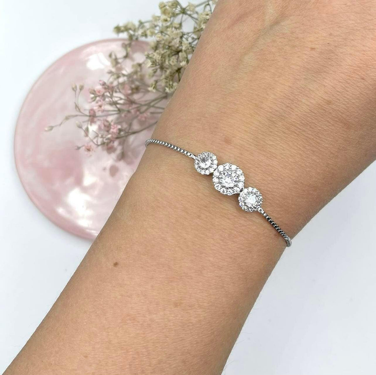 Bracelet, FRENCH RIVIERA|Aurora Bracelet (rose gold)