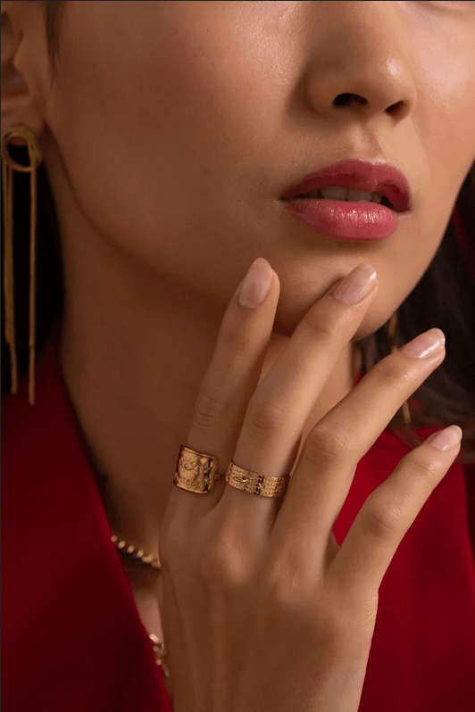 Sormus, BOHM PARIS|Bague Lockie Jaheim -sormus maskotille