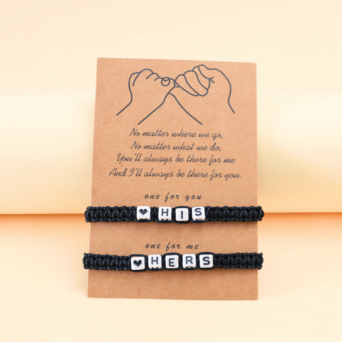 Bracelet, His & Hers love bracelet