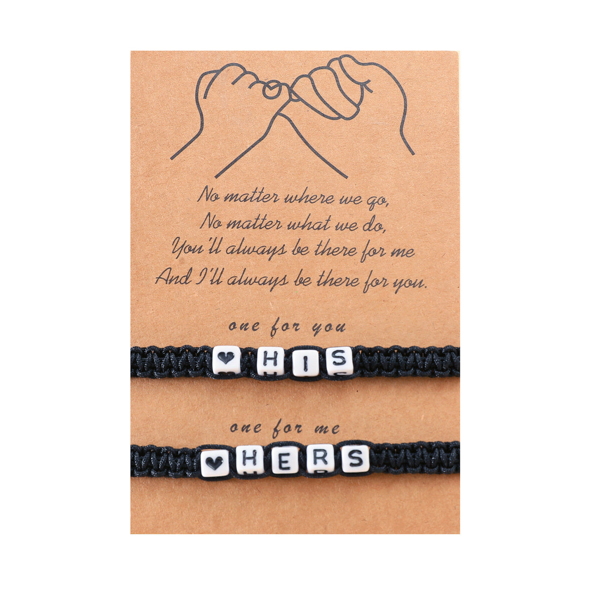 Bracelet, His & Hers love bracelet