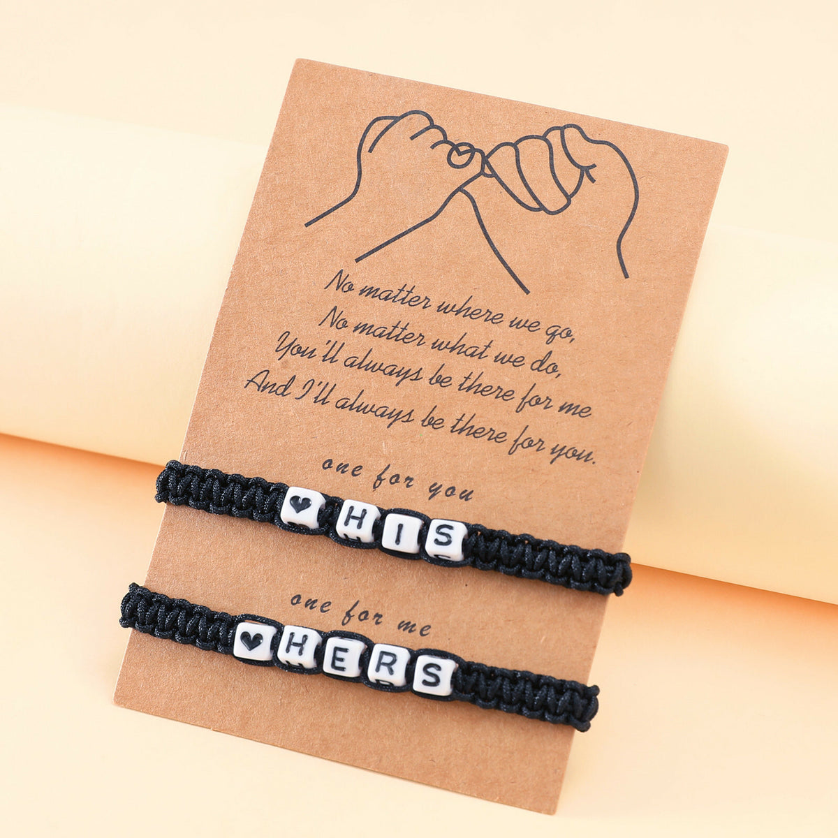 Bracelet, His & Hers love bracelet