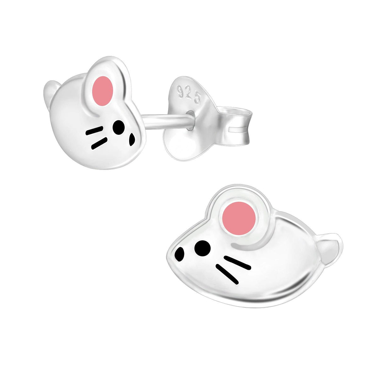 Lasten hopeanapit, Baby Mouse -hiirikorvakorut