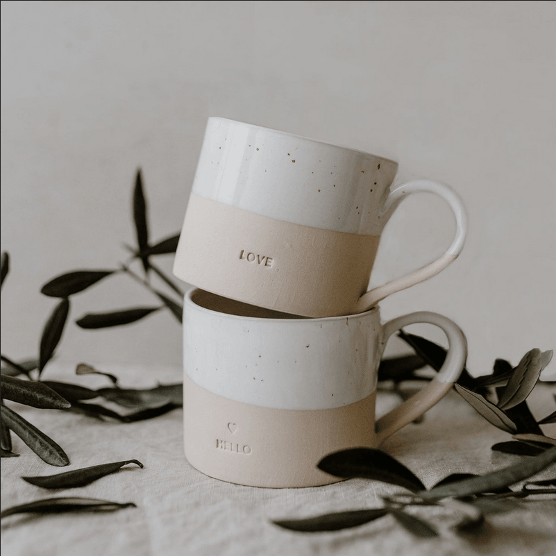 Muki, Hello Mug -käsintehty tekstimuki