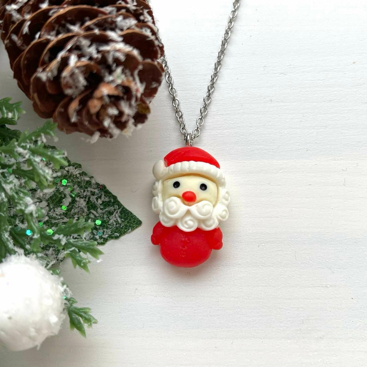 Joulukaulakoru, Little Santa -suloinen joulupukki kaulakoru