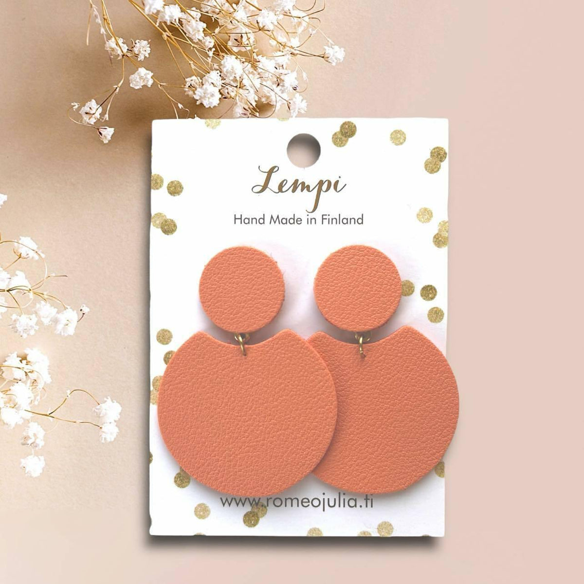 LEMPI®-korvakorut, Tilda -koko M (persikka)