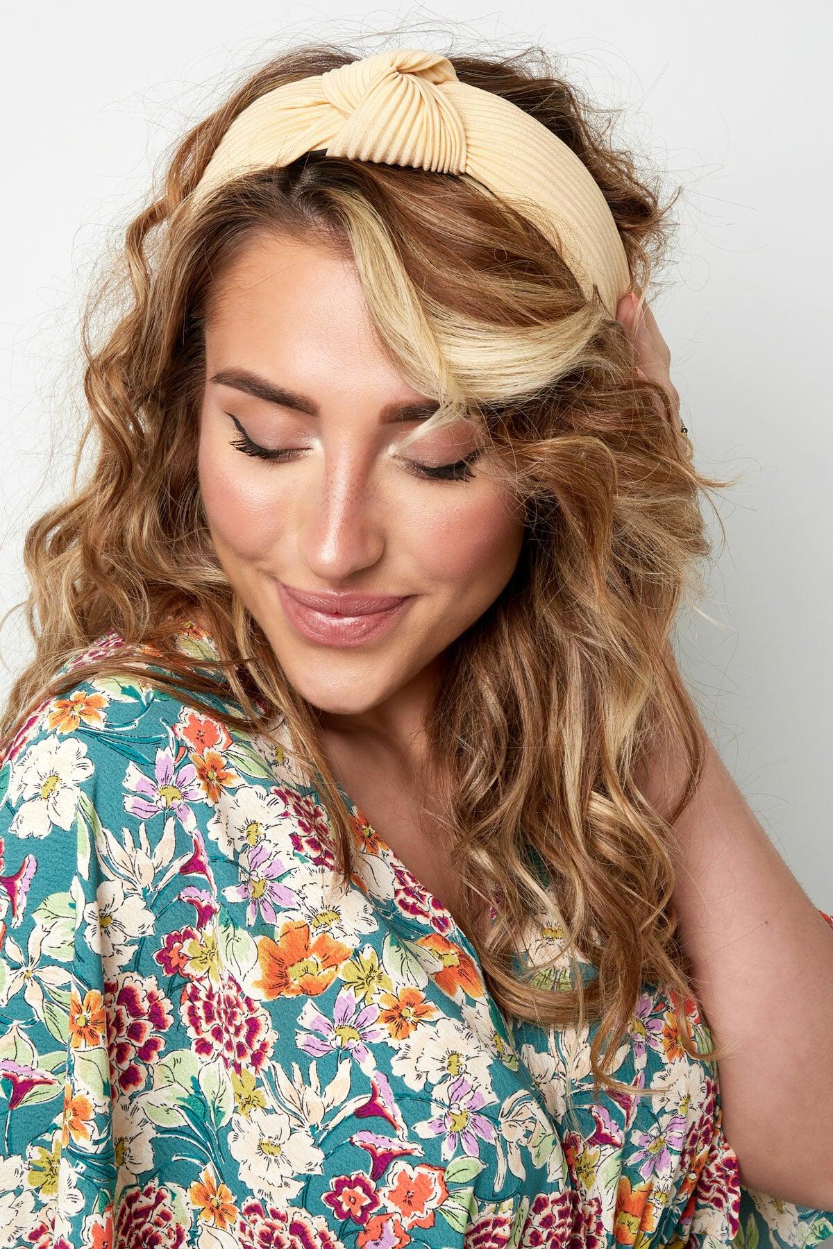 SUGAR SUGAR®, Emma Hairband -cream white hairband