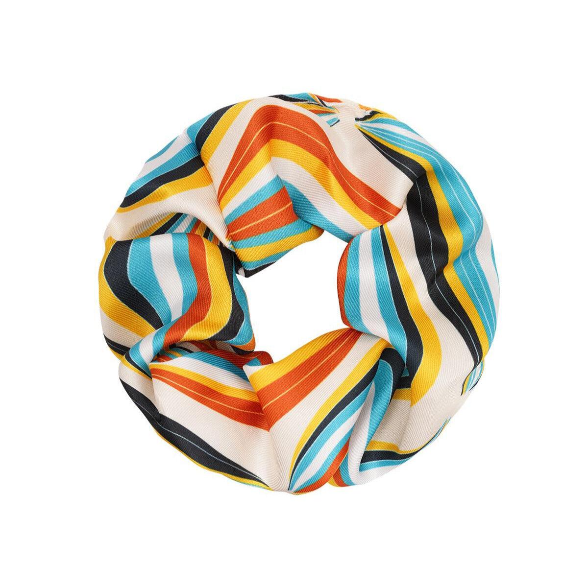 SUGAR SUGAR®, Cherise Scrunchie in Yellow -monivärinen hiusdonitsi