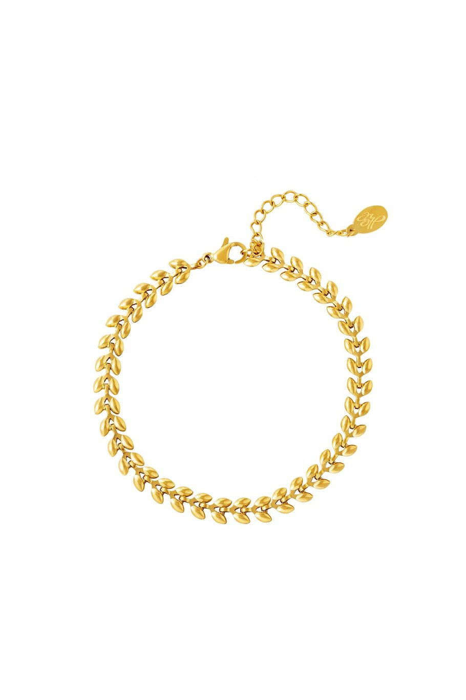 FRENCH RIVIERA | Ivy Gold chain-like surgical steel bracelet