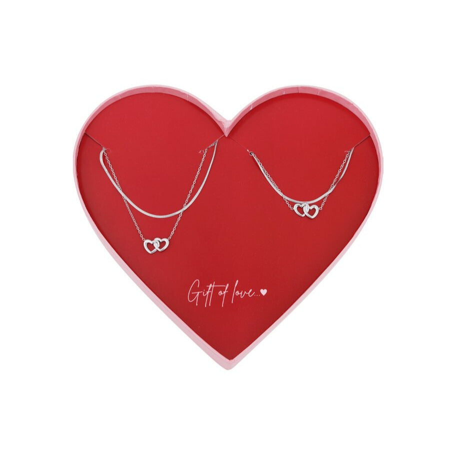 FRENCH RIVIERA | Gift of Love jewelry set Élina (silver)