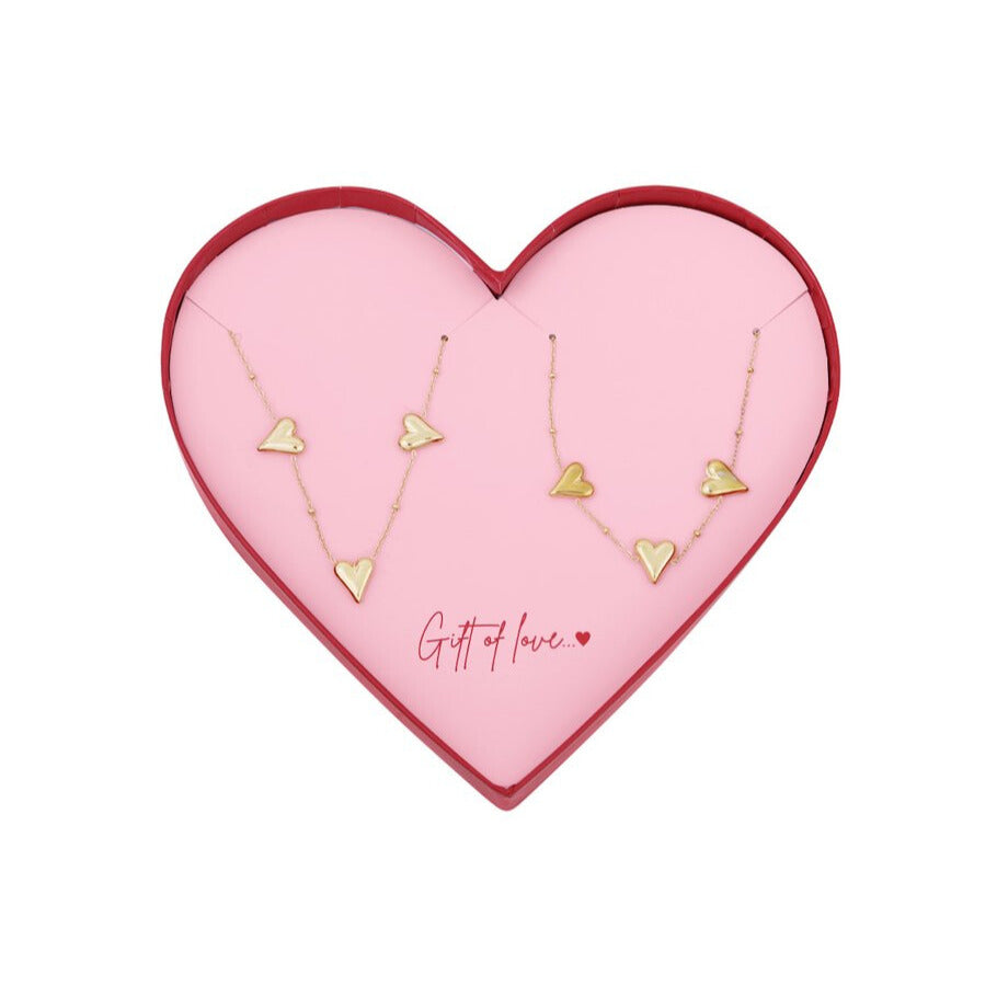 FRENCH RIVIERA | Gift of Love jewelry set Amélie (gold)