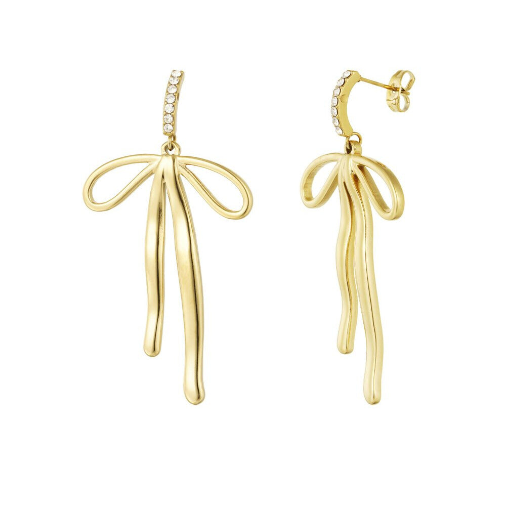 FRENCH RIVIERA | Glow – Bow Earrings from Surgical Steel