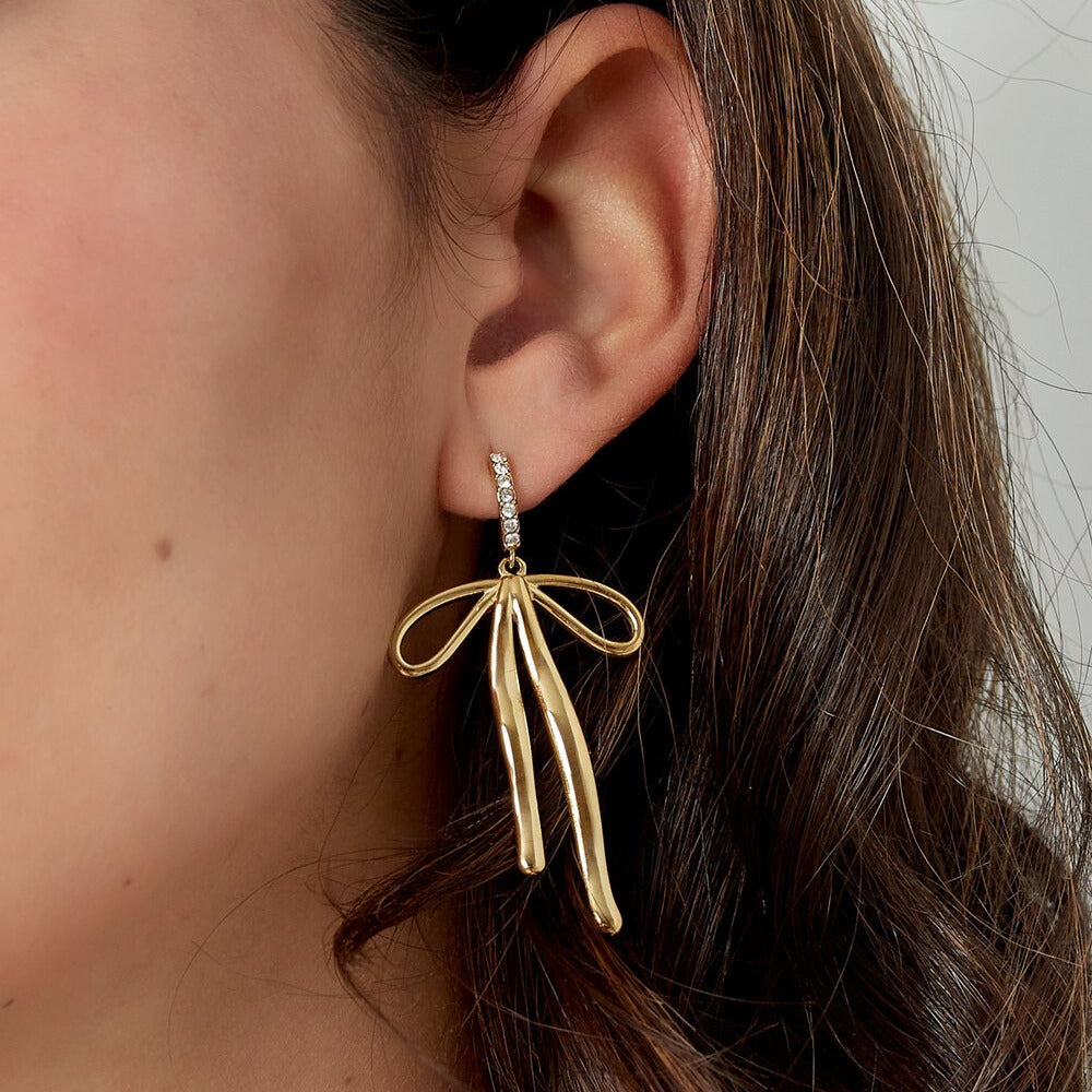FRENCH RIVIERA | Glow – Bow Earrings from Surgical Steel