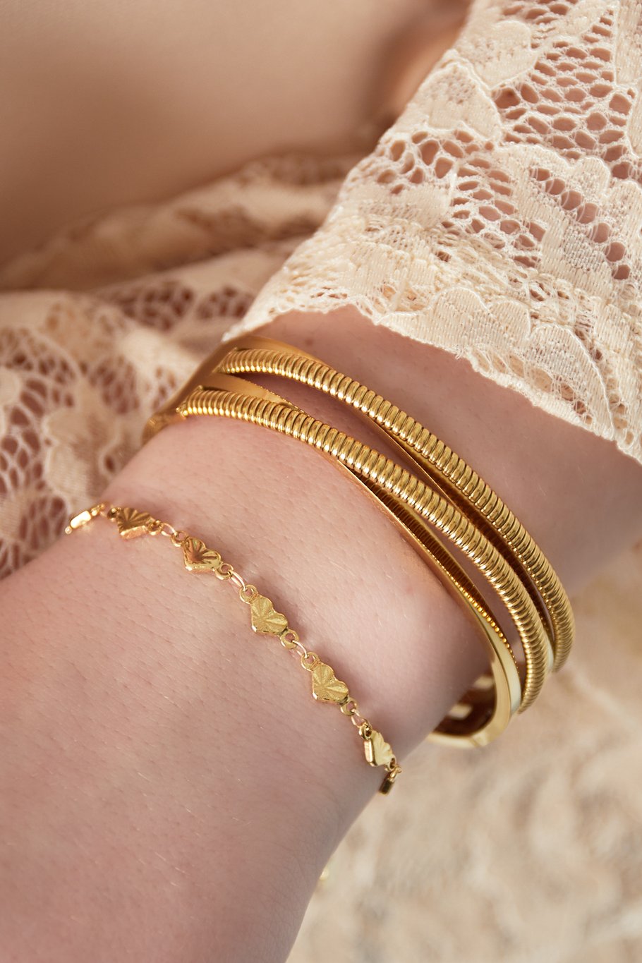 FRENCH RIVIERA | Amara modern surgical steel bracelet