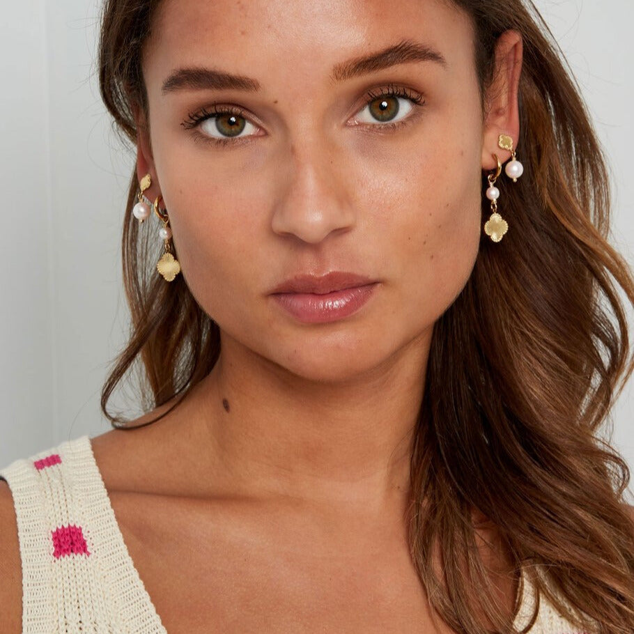 FRENCH RIVIERA | Hope Hoops surgical steel rings with mascots (gold)