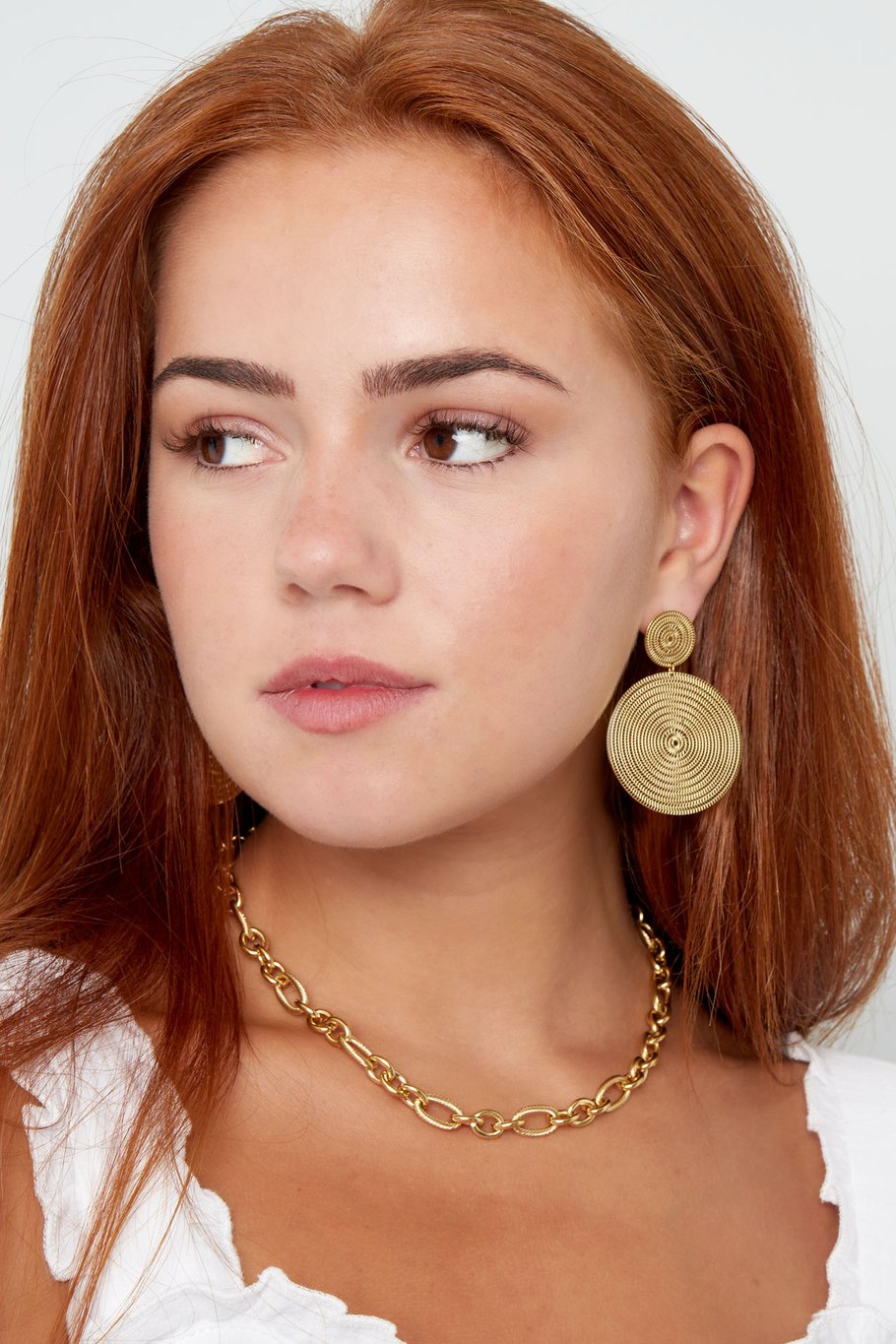 FRENCH RIVIERA | Sole Cirque – decorative disc earrings