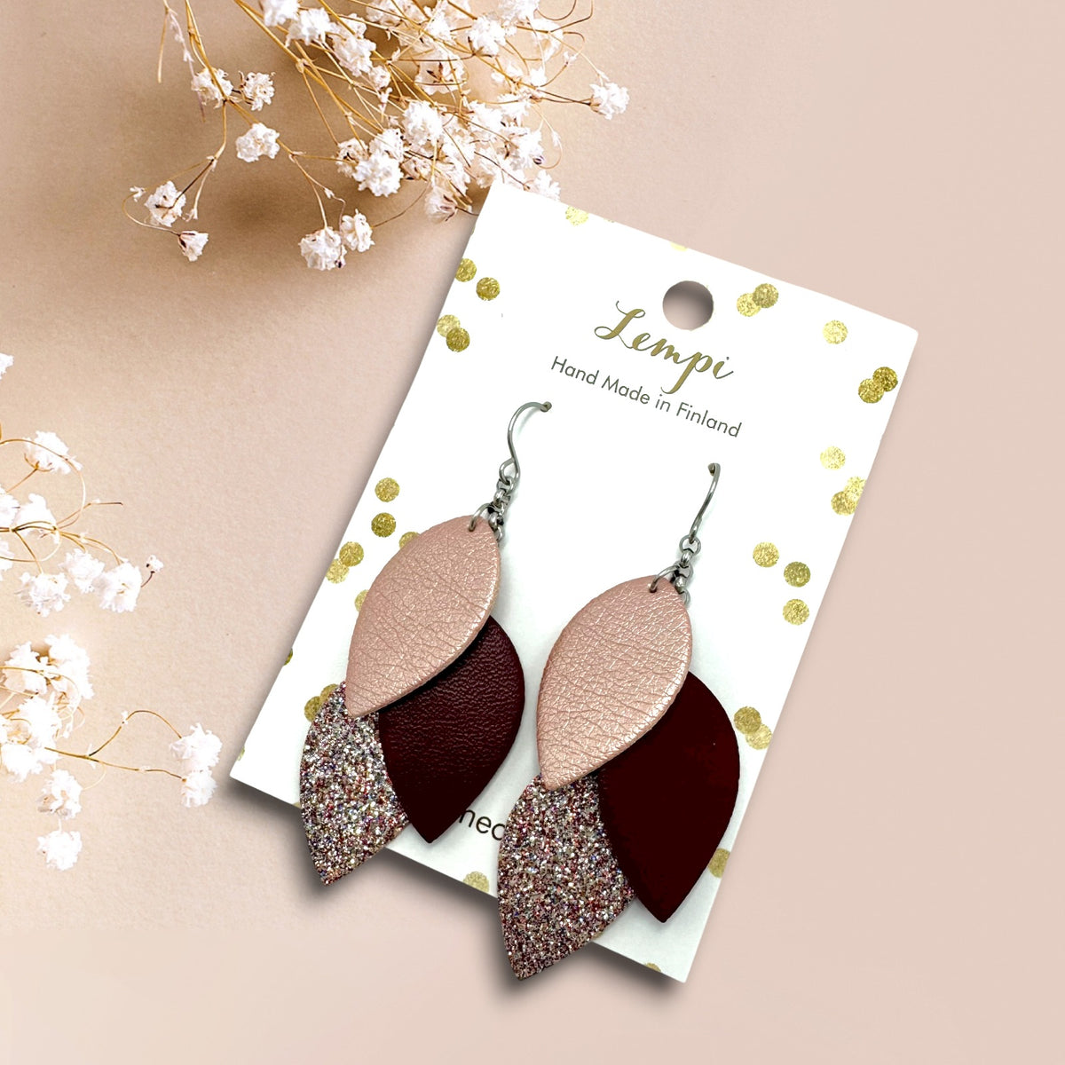 LEMPI®-korvakorut, Pikku Vilja (kanelisydän)