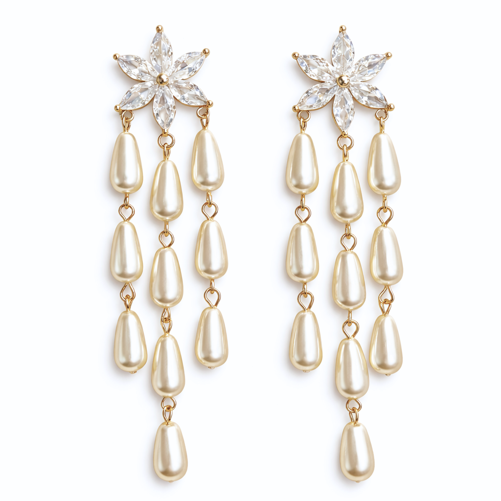 FRENCH RIVIERA | Flora Earrings - bright party earrings
