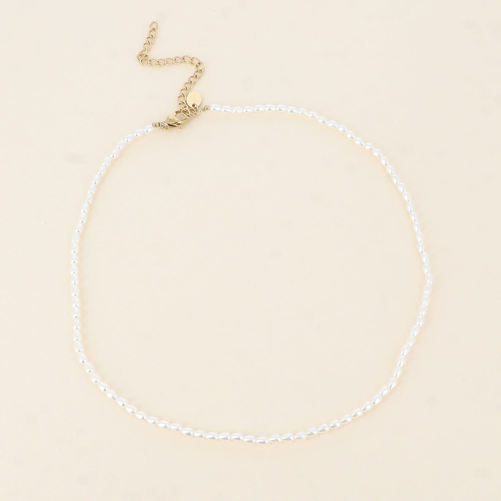 BOHM PARIS | Petite Nova – delicate necklace (clear, gold)