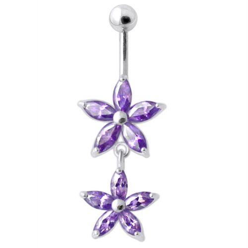 Titaaninapakoru, Kinsley -tummanvioletti roikkuva kukkanapakoru