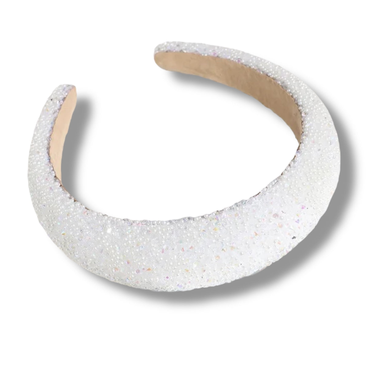 SUGAR SUGAR®, Frosted Blush – white pearl necklace