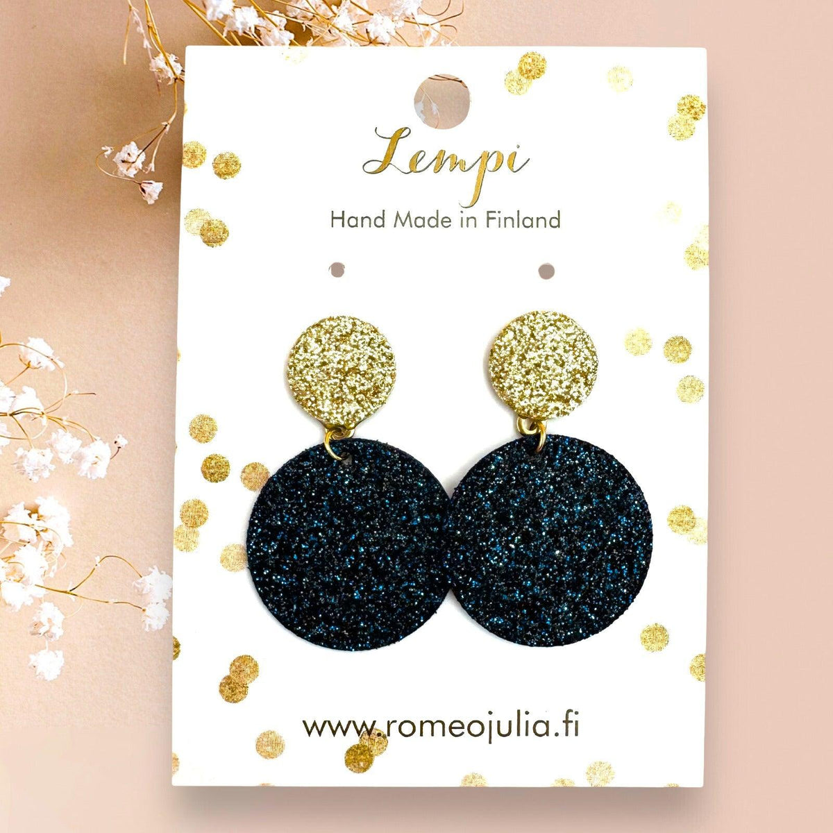 LEMPI®-korvakorut, Seela (yönsininen kimallus)