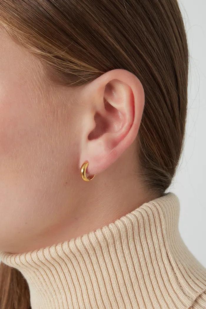 FRENCH RIVIERA | Rowan gold-tone surgical steel rings