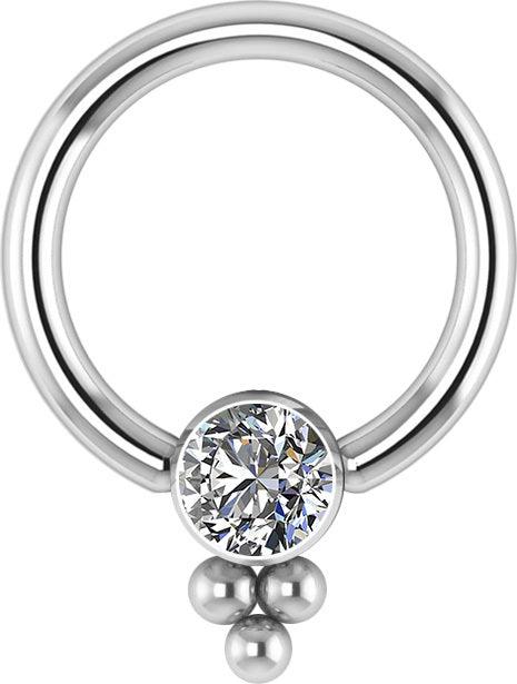 Lävistysrengas, Titanium Cluster with Crystals