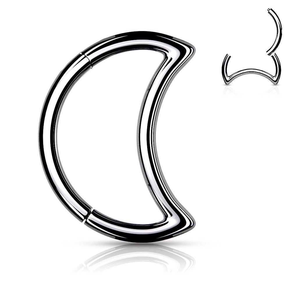 Lävistysrengas, Surgical Steel Crescent Moon