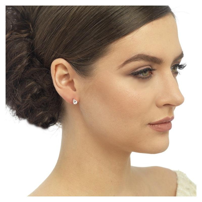 Kristallikorvakorut, ATHENA BRIDAL|Classic Teardrop Earrings