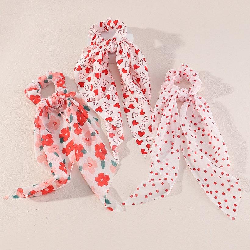 Donitsi/Scrunchie|SUGAR SUGAR, Sweet Bowtie Scrunchie (kolme versiota)