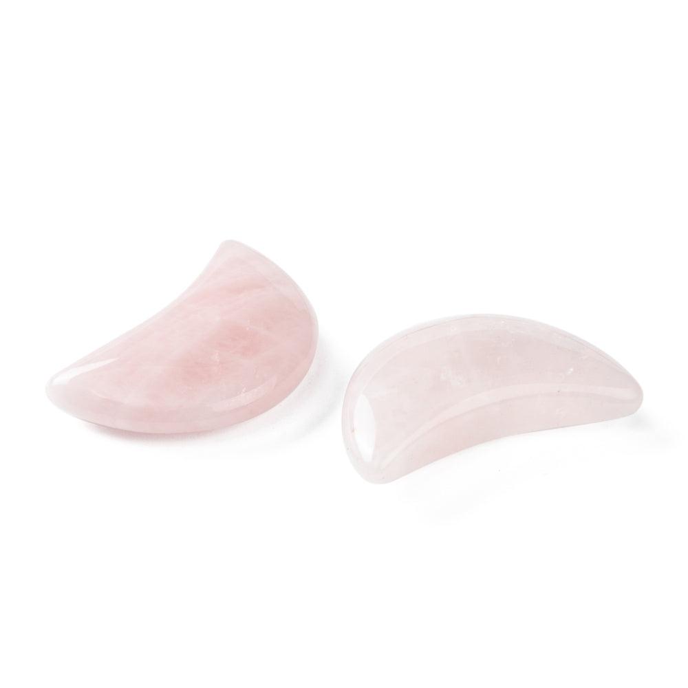 Luonnonkivi, HEALING CRYSTALS|Rose Quartz Crescent