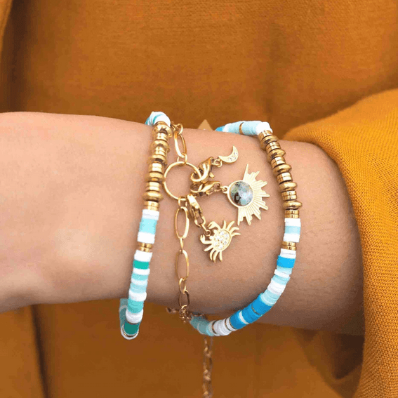 Maskotti/riipus, BOHM PARIS|Lockie Charm Tessaya -agate rose