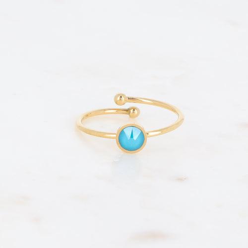 Sormus, BOHM PARIS|Bague Ally -azure blue