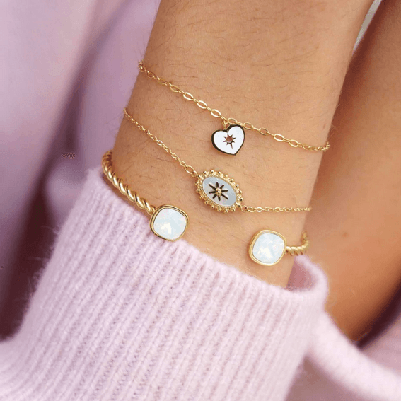 Rannekoru, BOHM PARIS|Bracelet Malina -sable bleue