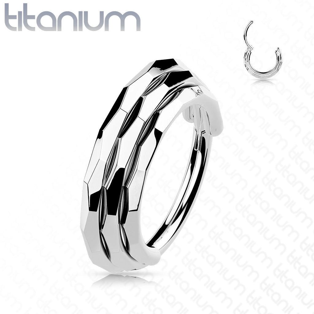 Lävistysrengas, Implant Grade Titanium Triple Lined Hoop