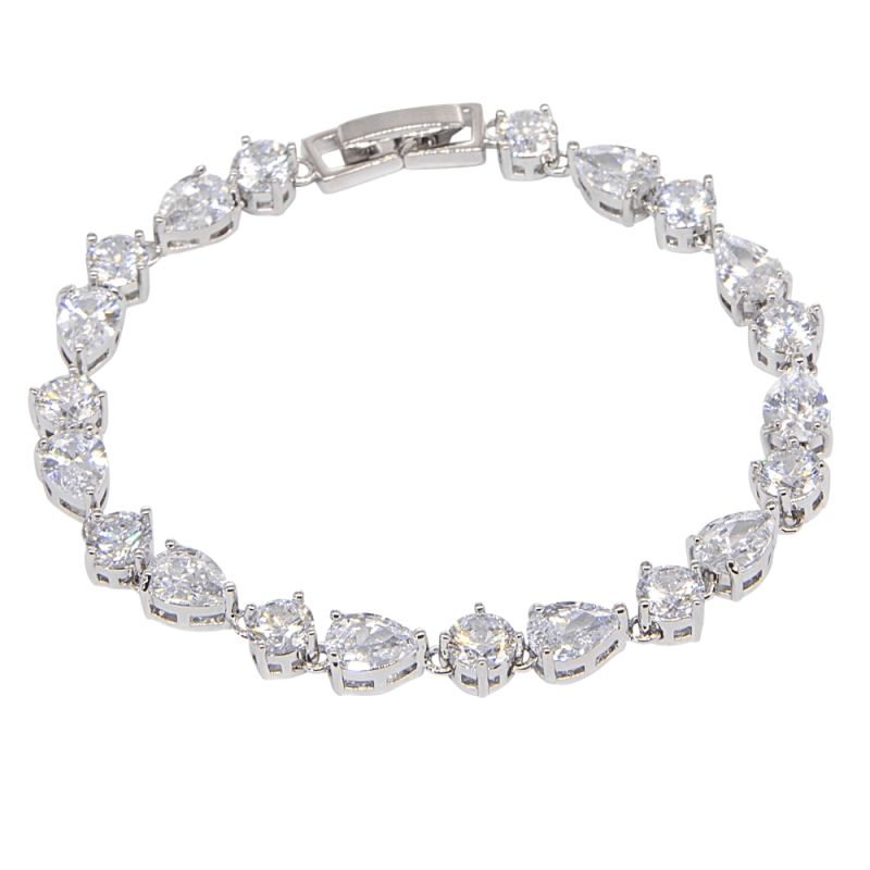 Rannekoru, ATHENA BRIDAL | Classic Bracelet -kristallipisararannekoru
