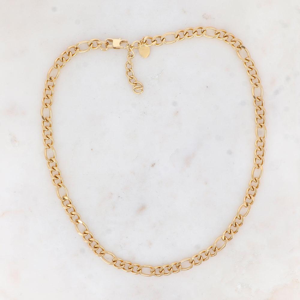 BOHM PARIS Stockholm|Collier Sam -kirurginteräsketju (kulta)