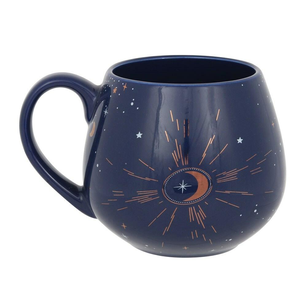 Muki, Crescent Moon Mug -tummansininen kuunsirppi muki